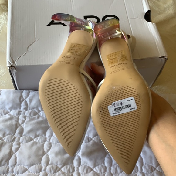 Worn once - Aldo clear heels - Picture 3 of 4